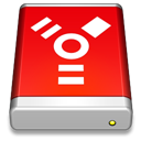 Firewire Drive Red icon